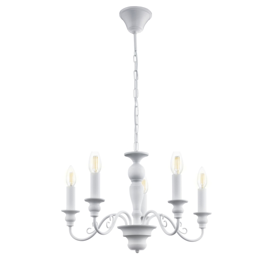 Eglo 49851 - Kattokruunu CAPOSILE 5xE14/40W/230V