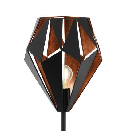 Eglo 49994 - Lattialamppu CARLTON 1 1xE27/60W/230V