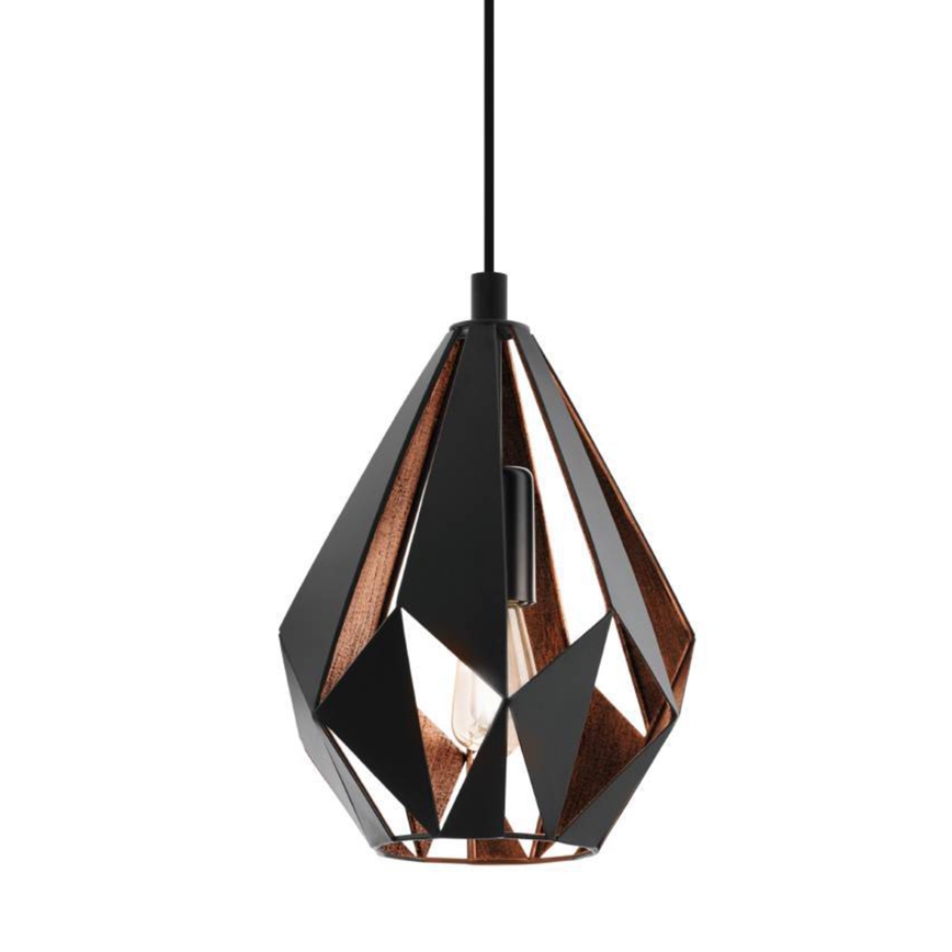 Eglo 49997 - Kattokruunu narulla CARLTON 1xE27/60W/230V