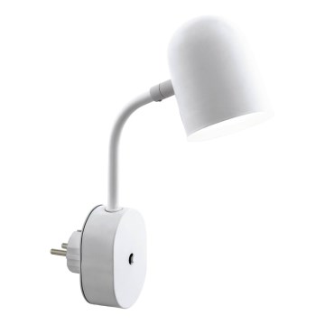Eglo 54652 - Pistorasian LED-valo LED/4,5W/230V 3000K valkoinen