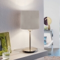 Eglo 54745 - Pöytävalaisin ANADIA 1xE14/40W/230V taupe/mattakromi