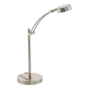 Eglo 54873 - LED-pöytävalaisin LED/6W/230V 3000K mattakromi