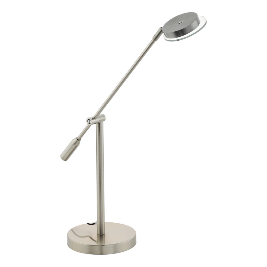 Eglo 54876 - LED-pöytävalaisin LED/6,5W/230V 3000K mattakromi