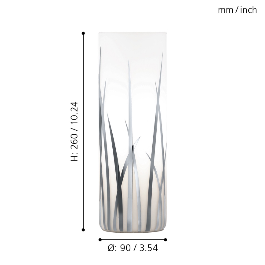 Eglo 54886 - LED-pöytävalaisin 1xE27/6W/230V 3000K