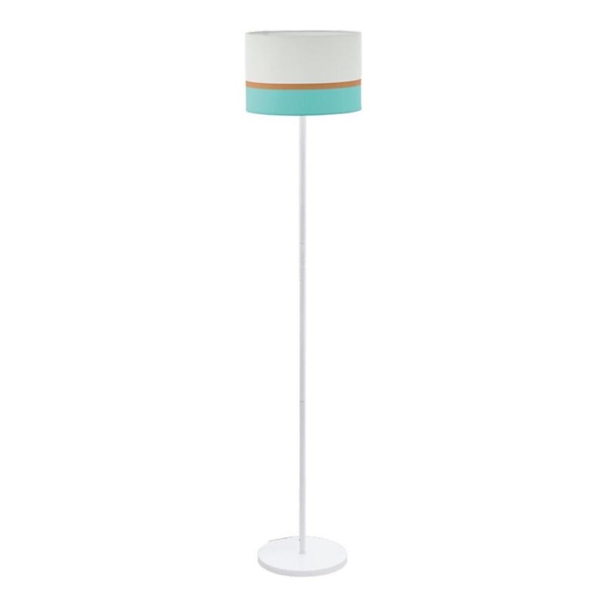 Eglo 55083 - LED-lattiavalaisin 1xE27/10W/230V 3000K valkoinen/turkoosi