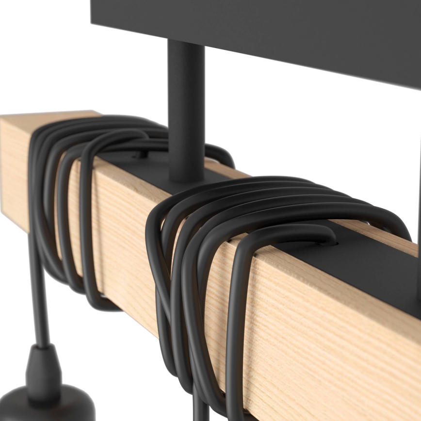 Eglo 55247 - Pintakiinnitteinen kattovalaisin TOWNSHEND 3xE27/60W/230V