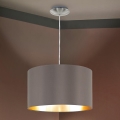 Eglo 55269 - Kattokruunu johdossa MASERLO 1xE27/60W/230V ruskea