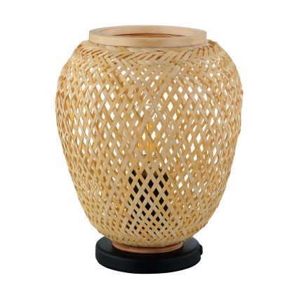 Eglo 55699 - Pöytävalaisin DEMBLEBY 1xE27/40W/230V beige