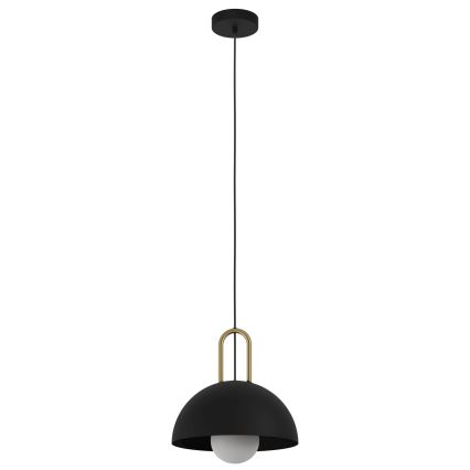 Eglo 56459 - CALMANERA riippuvalaisin johdolla 1xE27/40W/230V musta