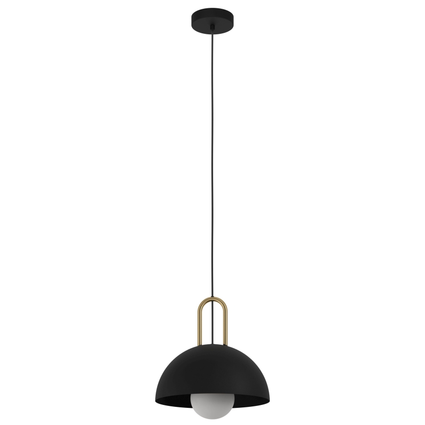 Eglo 56459 - CALMANERA riippuvalaisin johdolla 1xE27/40W/230V musta