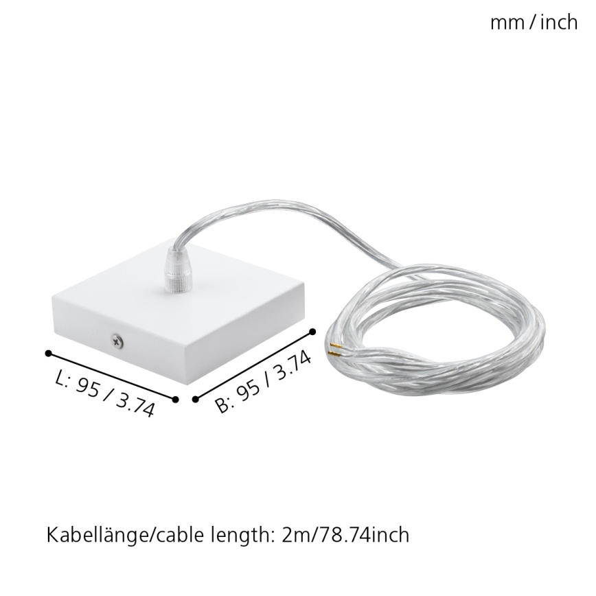 Eglo 61489 - Sähköjohto SALOBRENA 1 2 m