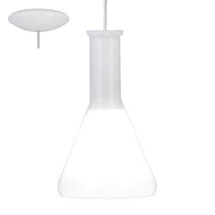 Eglo 62264 - Kattokruunu johdossa PASCOA PRO 1xE27/60W/230V 16,8 cm valkoinen