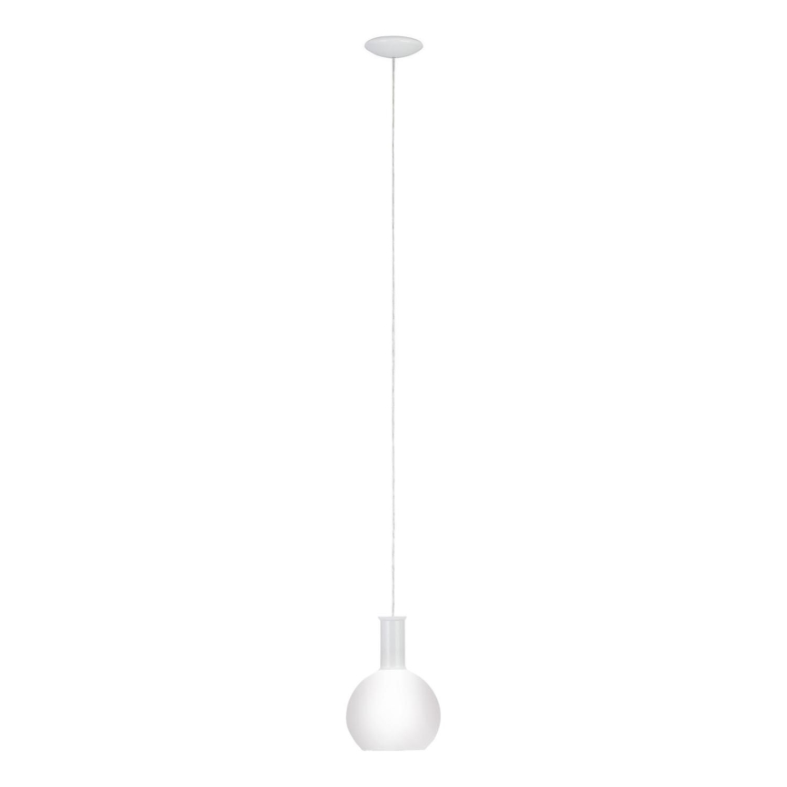 Eglo 62266 - Kattokruunu johdossa PASCOA PRO 1xE27/60W/230V 20 cm valkoinen