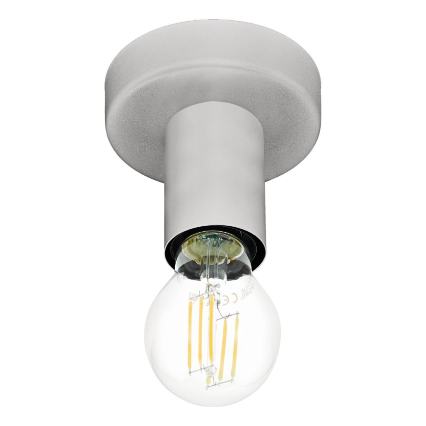 Eglo 64106 - Kattovalo IGUALA 1xE27/40W/230V harmaa