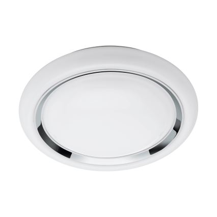 Eglo 64529 - LED RGBW Himmennettävä kattovalo CAPASSO-C LED/17W/230V valkoinen