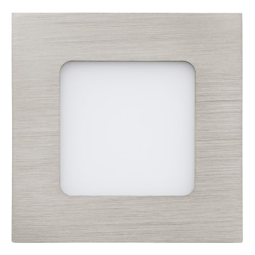 Eglo 64598 - LED upotettava valo FUEVA 1 PRO LED/2,8W/230V 4000K 8,5x8,5 cm mattakromi