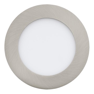 Eglo 64603 - LED upotettava valo FUEVA 1 PRO LED/6,6W/230V 3000K halkaisija 12 cm mattakromi