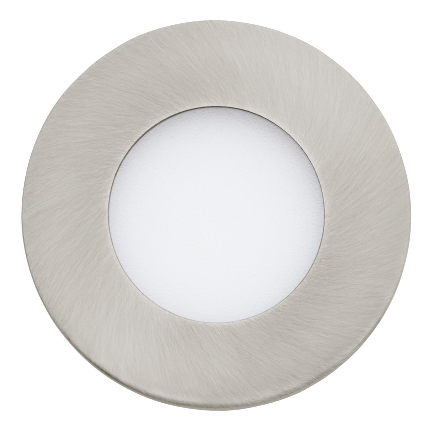 Eglo 64621 - LED upotettava valo FUEVA 1 PRO LED/2,7W/230V 3000K halkaisija 8,5 cm mattakromi