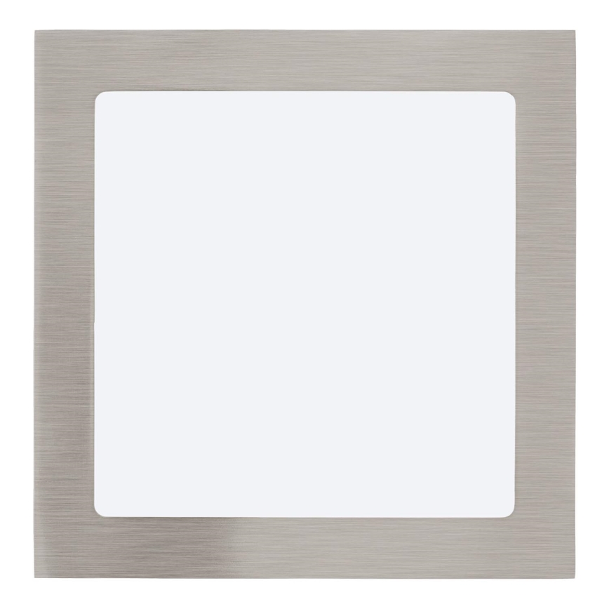 Eglo 64637 - LED upotettava valo FUEVA 1 PRO LED/16W/230V 3000K 22,5x22,5 cm mattakromi