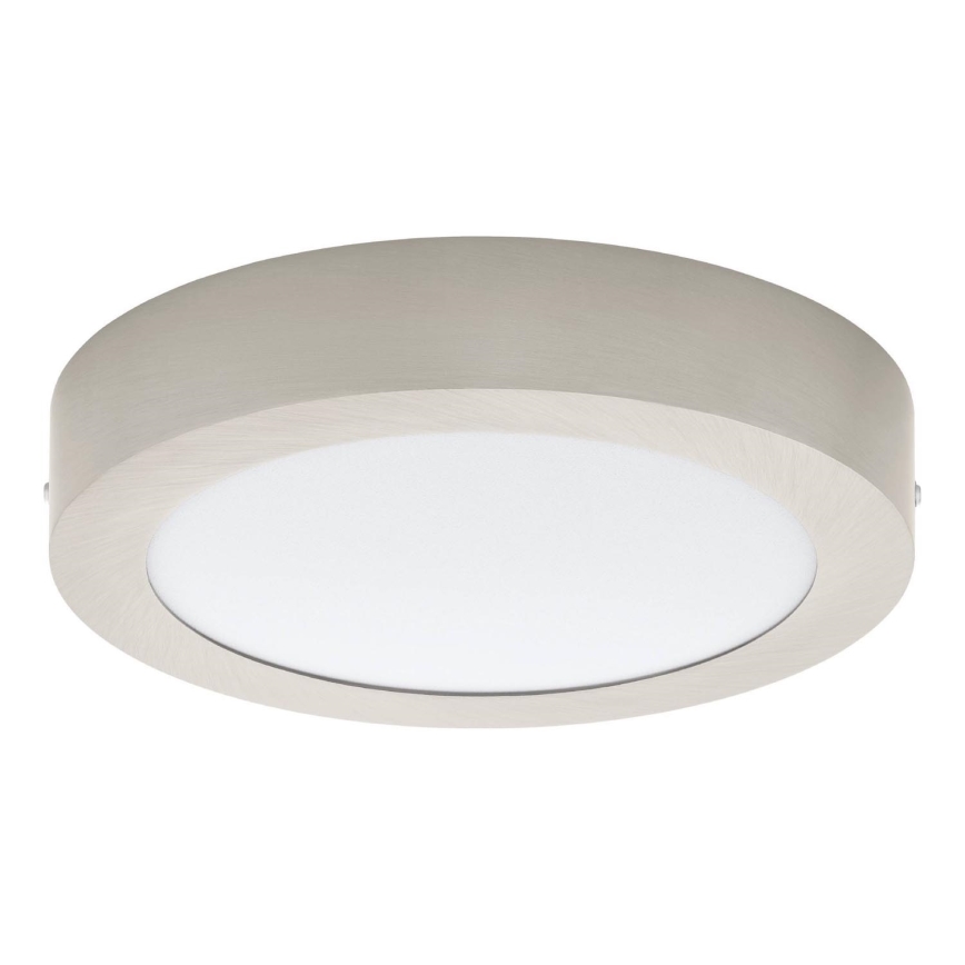 Eglo 64716 - LED-kattovalaisin FUEVA PRO LED/19W/230V 4000K halkaisija 22,5 cm mattakromi