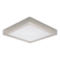 Eglo 64728 - LED-kattovalaisin FUEVA PRO LED/25W/230V 3000K 30x30 cm mattakromi