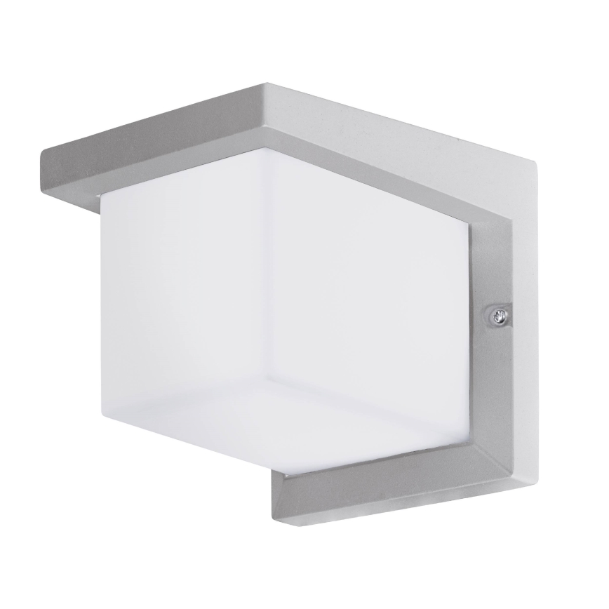 Eglo 65045 - LED-ulkoseinävalaisin DESELLA PRO LED/10W/230V IP54 hopea