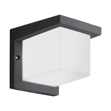 Eglo 65046 - LED-ulkoseinävalaisin DESELLA PRO LED/10W/230V IP54 antrasiitti