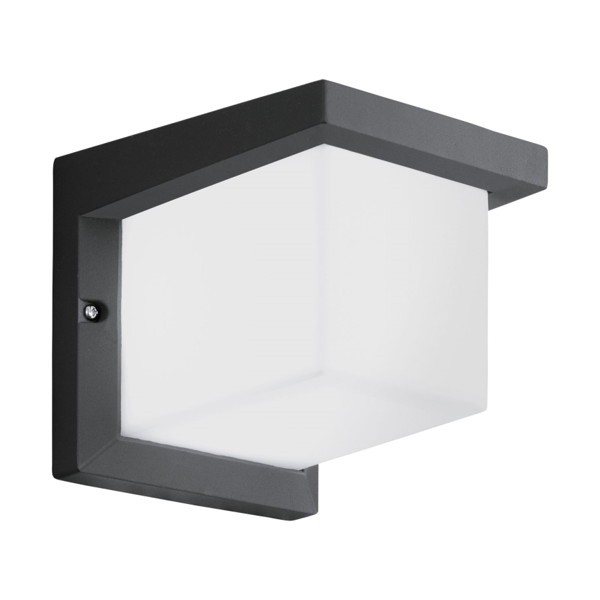 Eglo 65046 - LED-ulkoseinävalaisin DESELLA PRO LED/10W/230V IP54 antrasiitti
