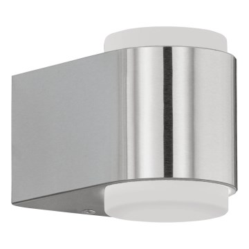 Eglo 65054 - LED-ulkoseinävalaisin BRIONES PRO 2xLED/3W/230V IP44 kiiltävä kromi