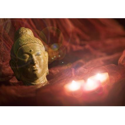 Eglo 75039 - LED-koristemaalaus BUDDHA 3xLED/0,02W/2xAA 30x45 cm