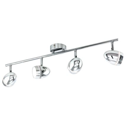 Eglo 75126 - LED-kohdevalaisin LOZAINA 4xLED/3W/230V