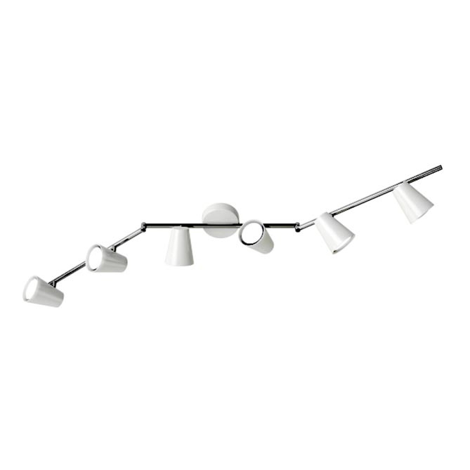 Eglo 75225 - LED-kohdevalaisin TRAVALE 2 6xGU10/3,3W/230V