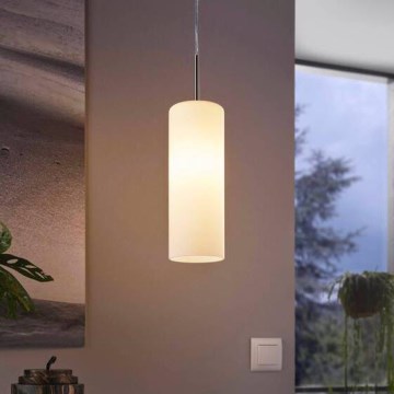 Eglo 75251 - LED RGB Himmentävä kattokruunu narulla ELLUNO-C E27/7,5W/230V