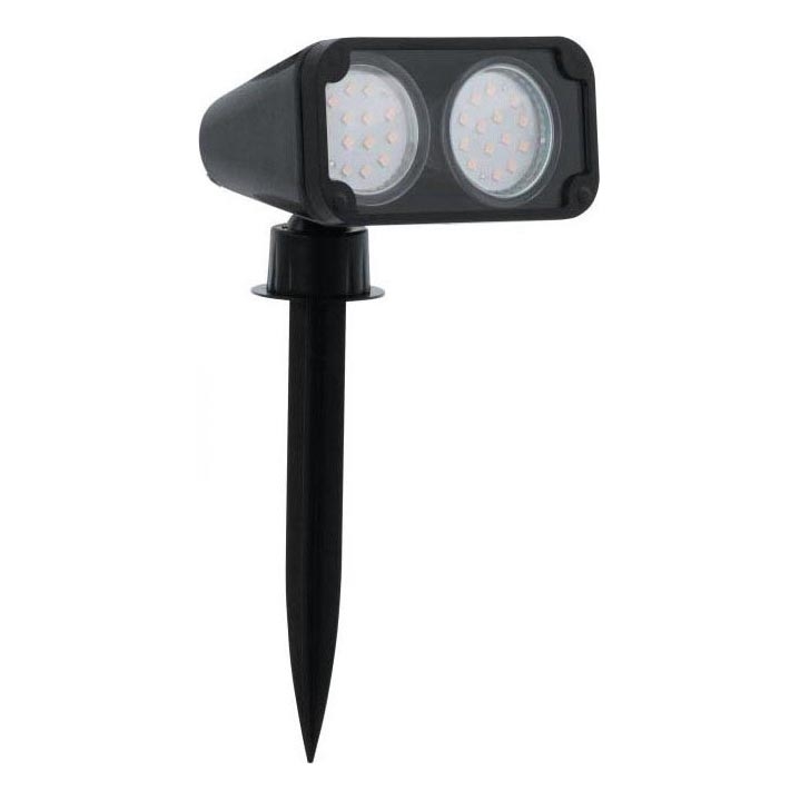 Eglo 75315 - LED-ulkolamppu NEMA 2xGU10/2,8W/230V 3000K IP44