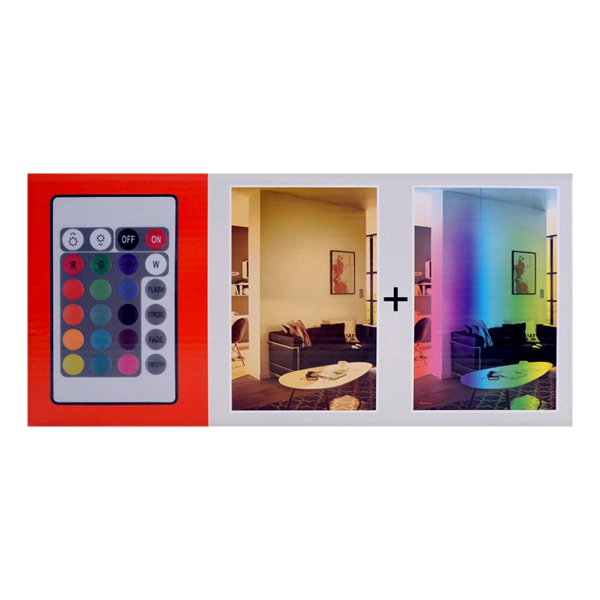 Eglo 75351 - Himmennettävä LED-RGB-kattovalaisin ELLA-C 1xE27/7,5W/230V