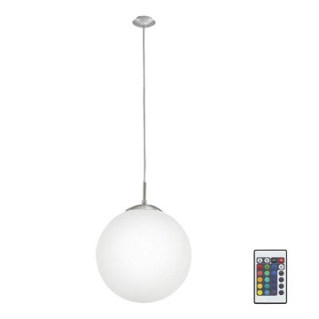 Eglo 75361 - LED RGBW Kattokruunu johdossa RONDO-C 1xE27/7,5W/230V