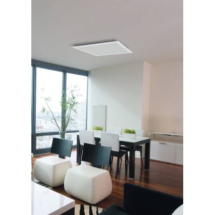 Eglo 75525 - LED RGBW Himmennettävä kattovalo SALOBRENA LED/12W/230V 2700-6500K + kauko-ohjaus
