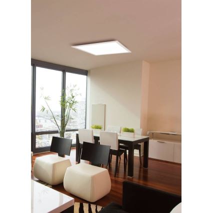 Eglo 75525 - LED RGBW Himmennettävä kattovalo SALOBRENA LED/12W/230V 2700-6500K + kauko-ohjaus