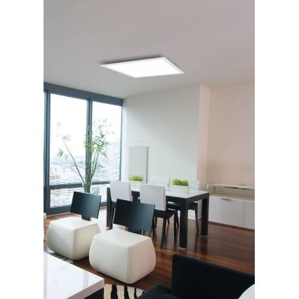 Eglo 75525 - LED RGBW Himmennettävä kattovalo SALOBRENA LED/12W/230V 2700-6500K + kauko-ohjaus