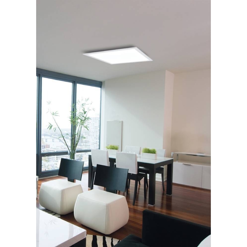 Eglo 75525 - LED RGBW Himmennettävä kattovalo SALOBRENA LED/12W/230V 2700-6500K + kauko-ohjaus