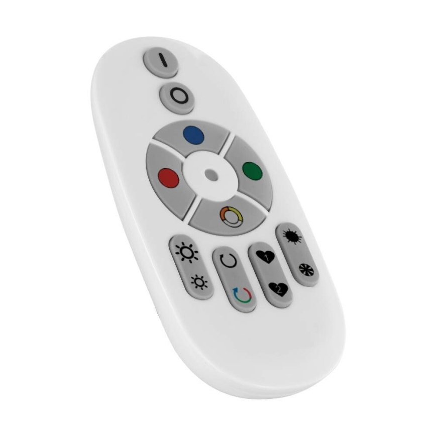 Eglo 75525 - LED RGBW Himmennettävä kattovalo SALOBRENA LED/12W/230V 2700-6500K + kauko-ohjaus