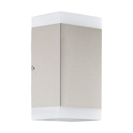 Eglo - LED ulkoseinävalaisin CARPINERA 2xGU10/4,6W/230V IP44