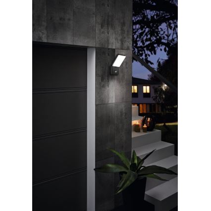 Eglo - LED Ulkoseinävalo sensorilla LED/10W/230V IP44