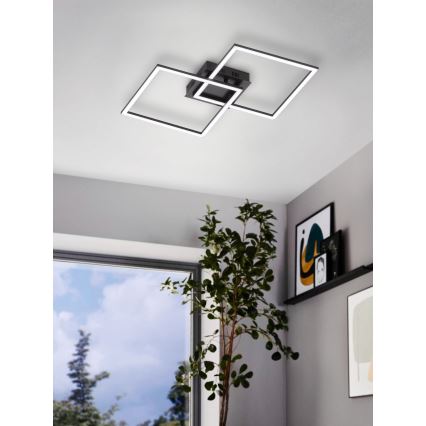 Eglo - LED  Himmennettävä pinta-asennettava kattokruunu LED/28W/230V 3000-6500K + kaukosäädin