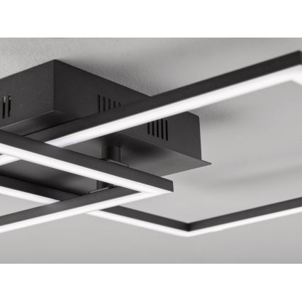 Eglo - LED  Himmennettävä pinta-asennettava kattokruunu LED/28W/230V 3000-6500K + kaukosäädin