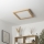 Eglo 75643 - LED-kattovalaisin CALEMAR LED/19W/230V 4000K 43,7 x 43,7 cm tammi