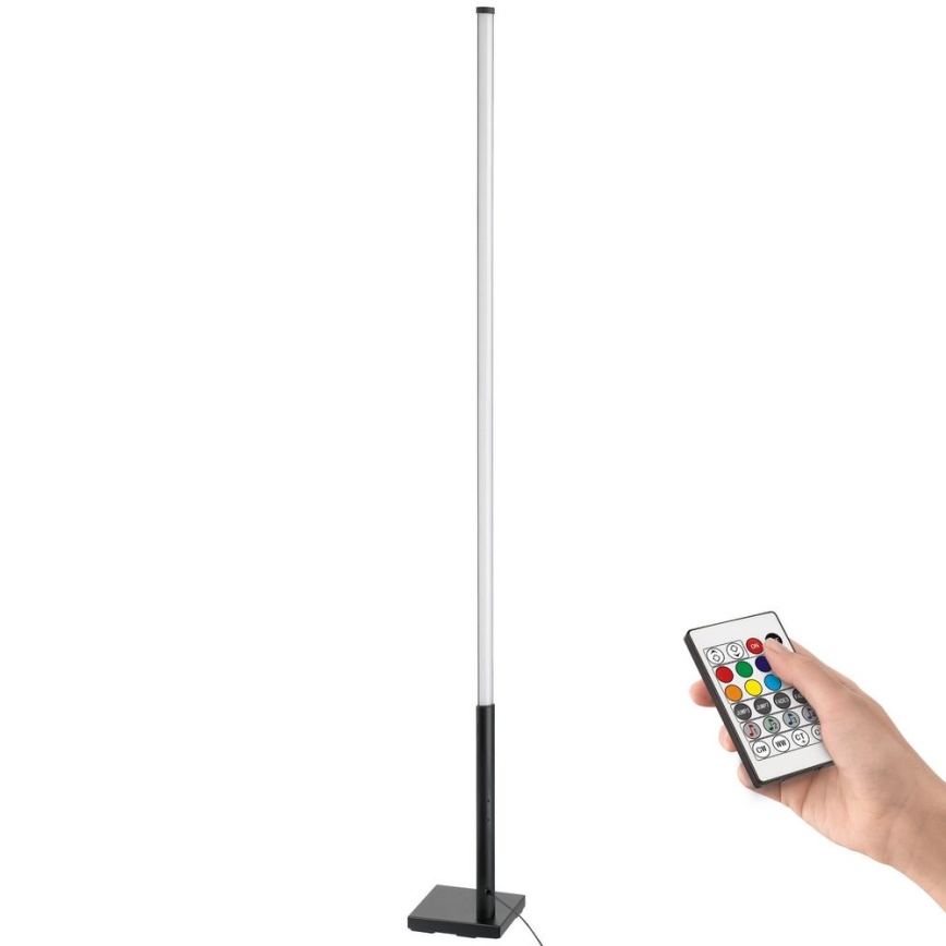 Eglo - LED RGB Himmennettävä lattialamppu LED/13,5W/230V 2700-6500K + kaukosäädin