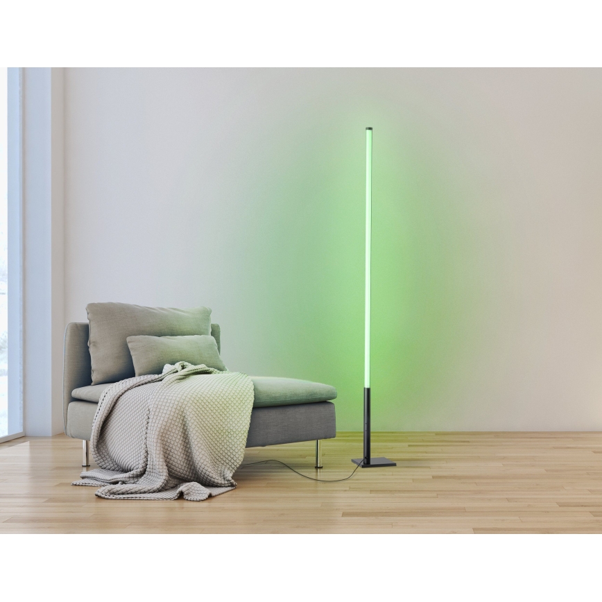 Eglo - LED RGB Himmennettävä lattialamppu LED/13,5W/230V 2700-6500K + kaukosäädin
