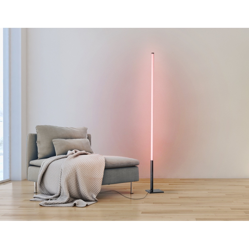 Eglo - LED RGB Himmennettävä lattialamppu LED/13,5W/230V 2700-6500K + kaukosäädin