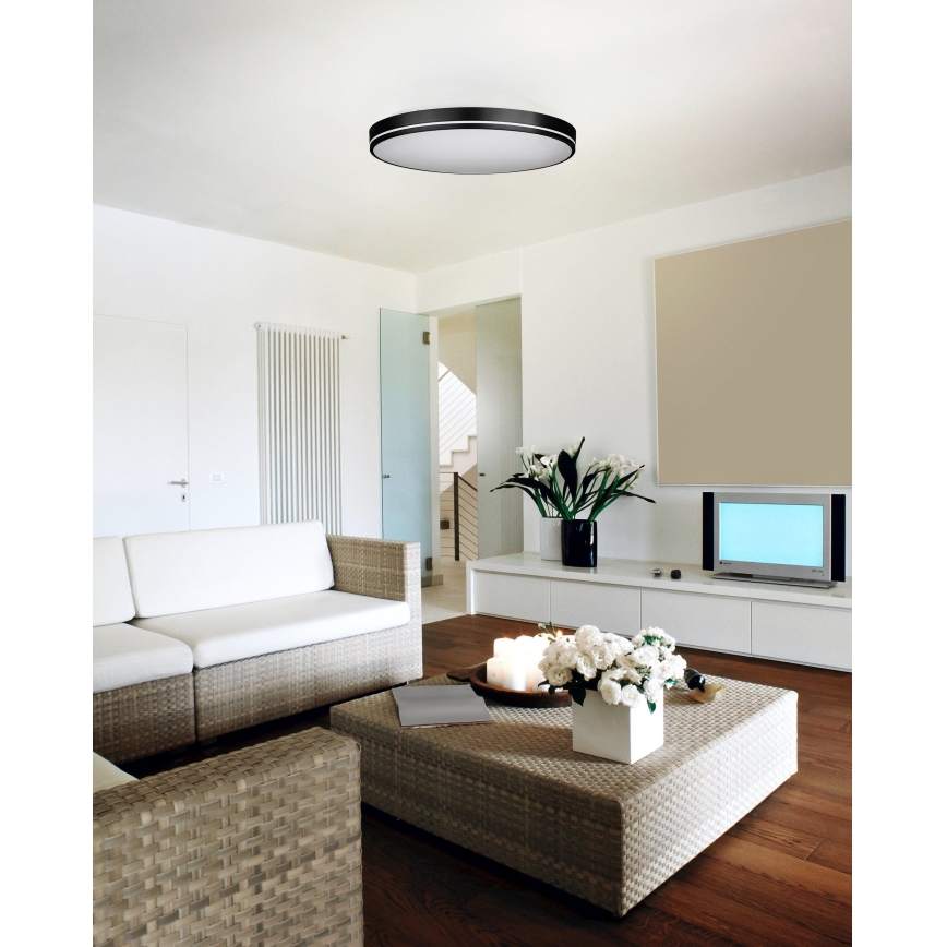 Eglo - LED Himmennettävä kattovalaisin LED/22W/230V 3000-6500K + kaukosäädin